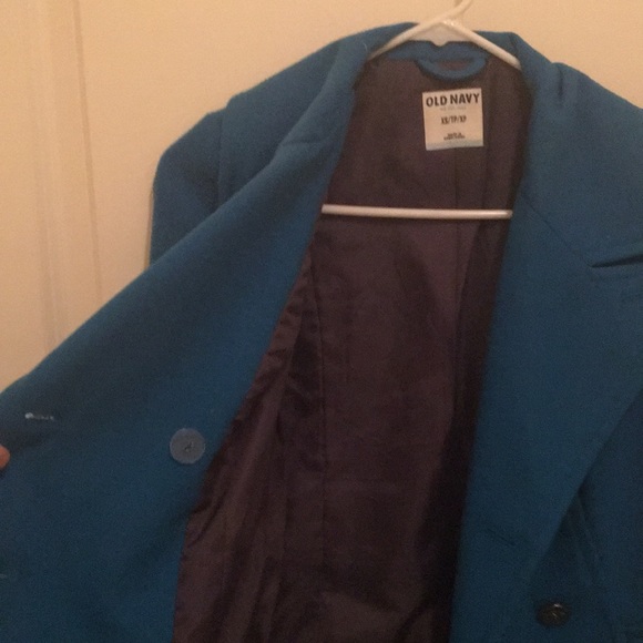 Beautiful turquoise coat XS - Picture 3 of 5